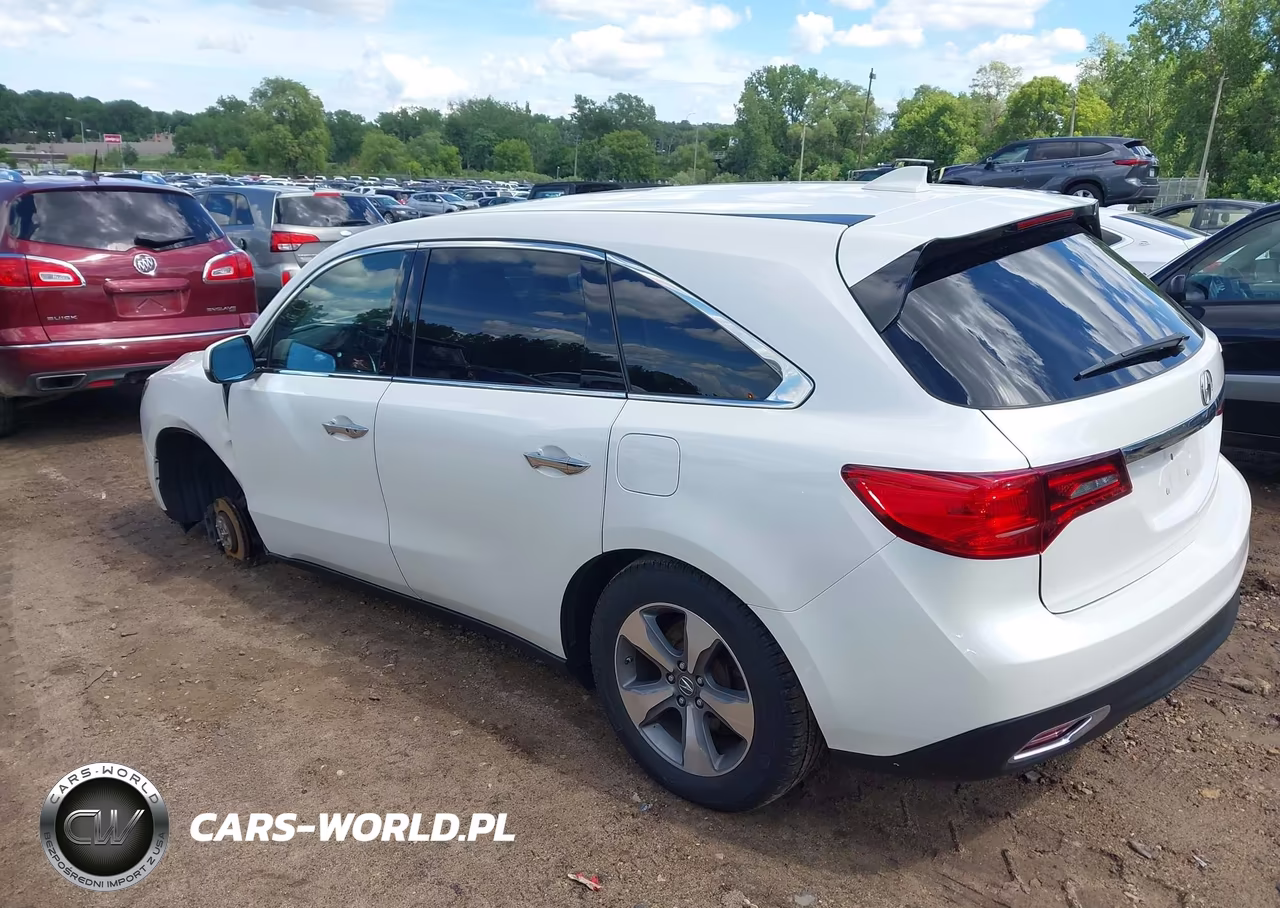 2014 Acura Mdx VIN:5FRYD4H27EB010486 - 3