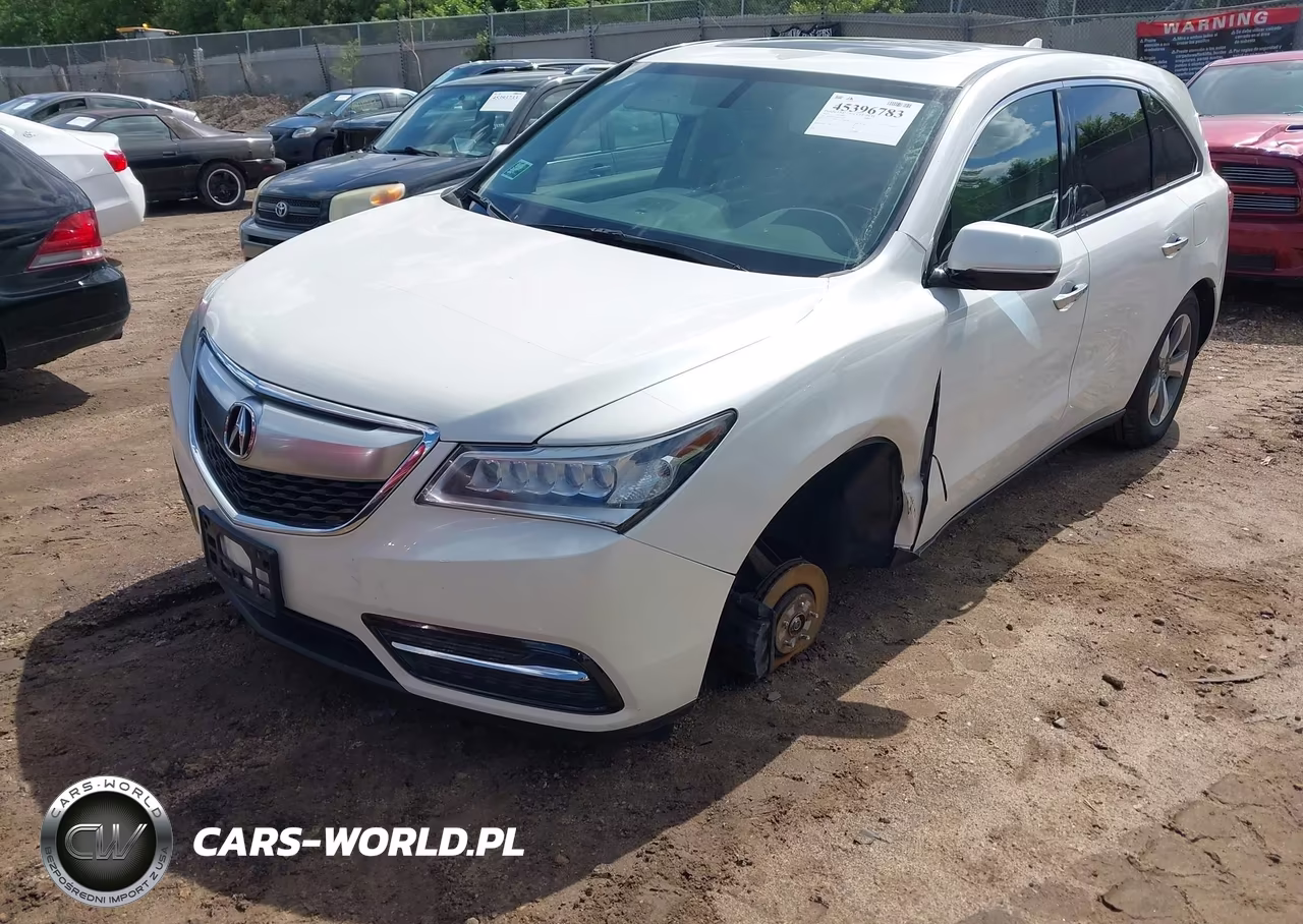 2014 Acura Mdx VIN:5FRYD4H27EB010486 - 6