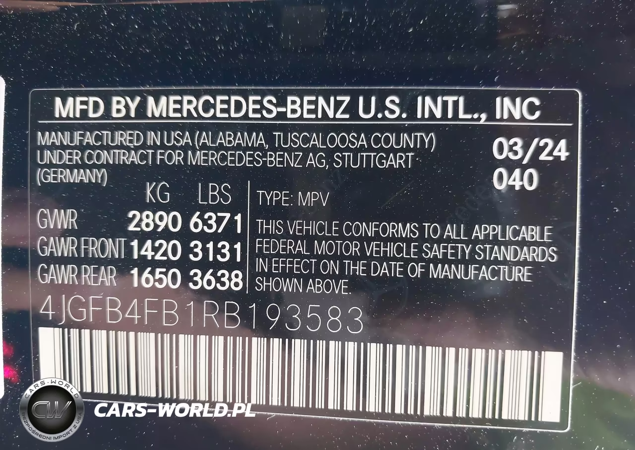 2024 Mercedes-Benz Gle 350 4Matic VIN:4JGFB4FB1RB193583 - 9