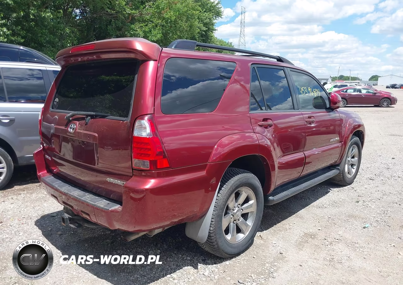 2007 Toyota 4Runner Limited VIN:JTEBT17R978043026 - 4