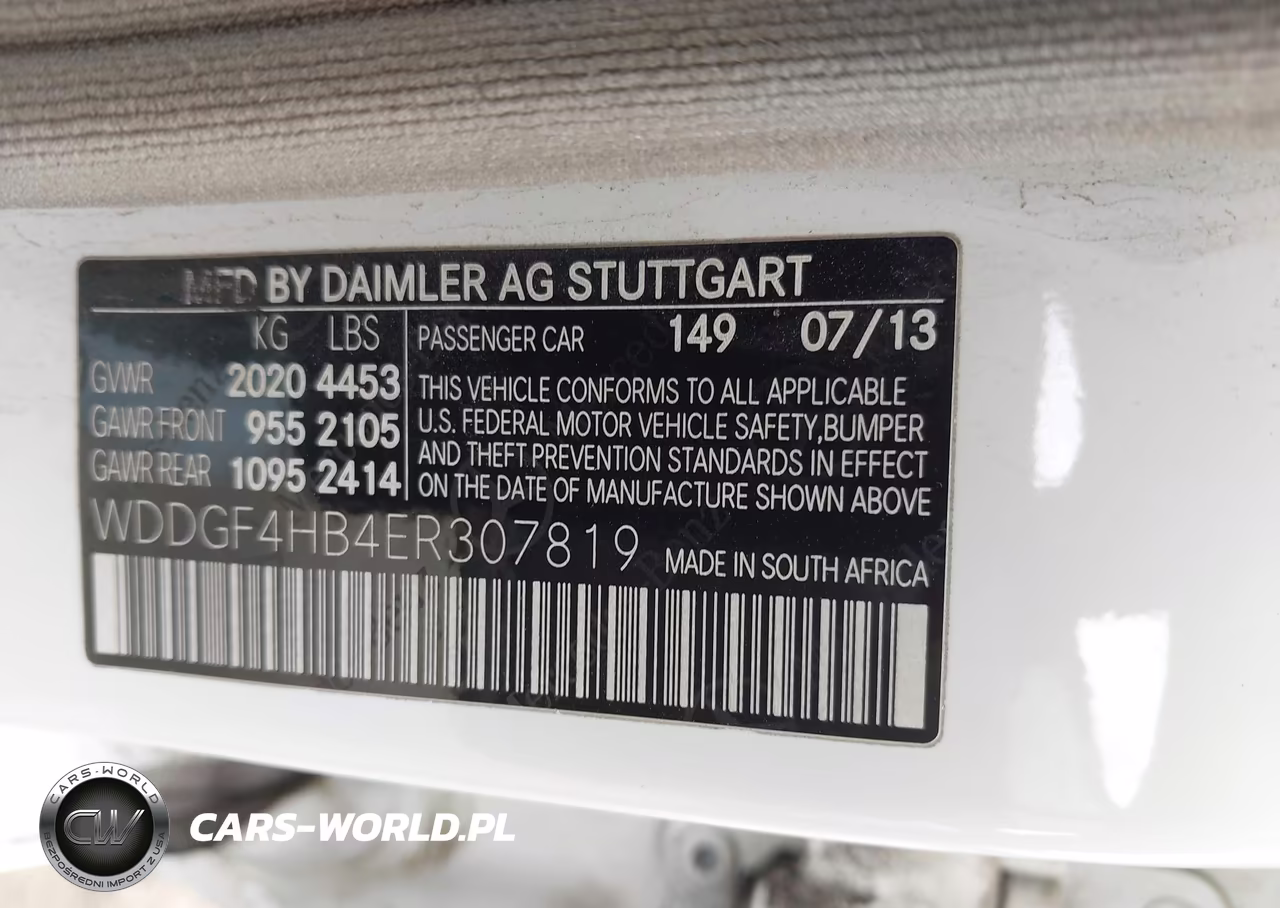 2014 Mercedes-Benz C 250 Sport VIN:WDDGF4HB4ER307819 - 9