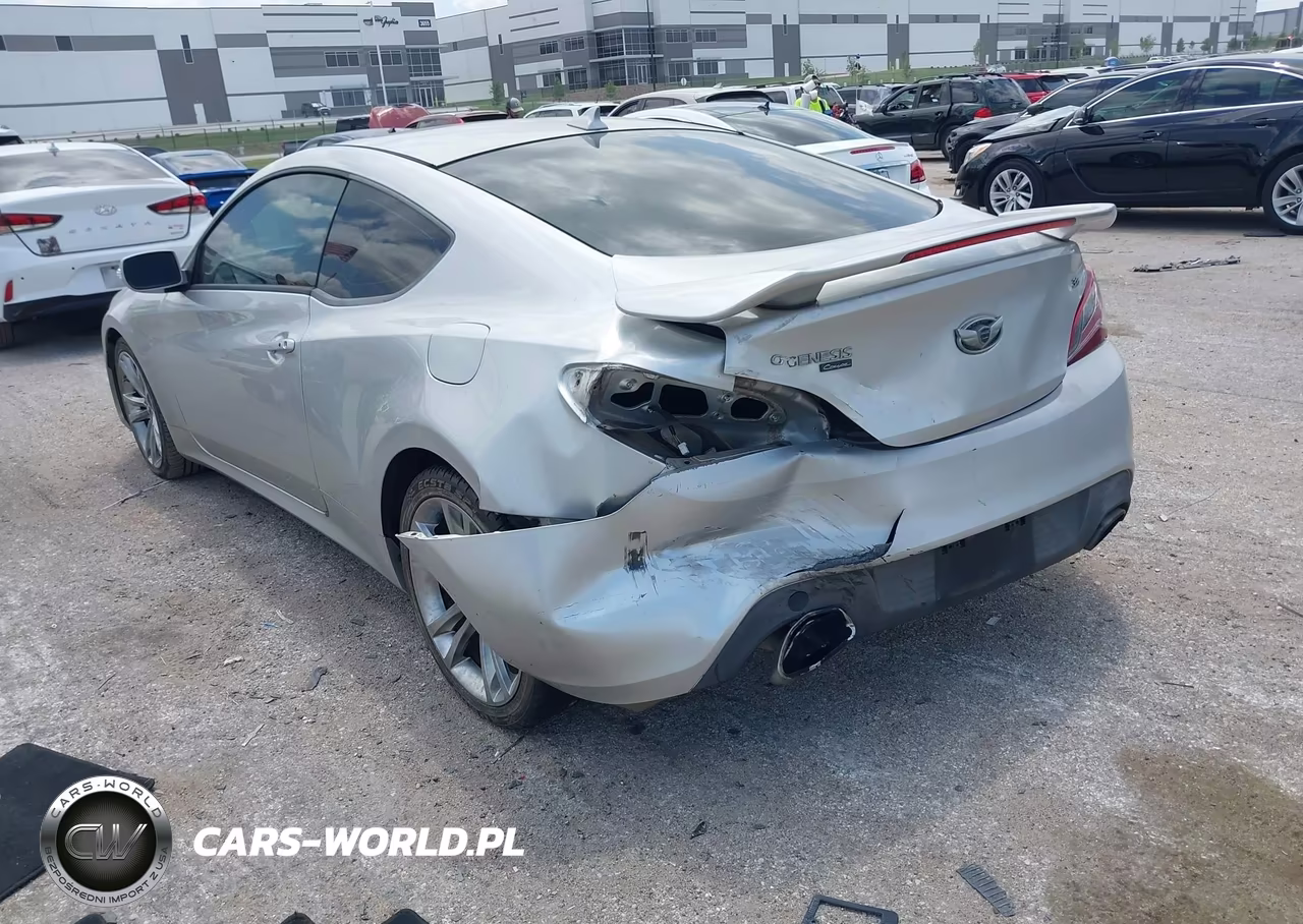 2013 Hyundai Genesis VIN:KMHHU6KJ6DU108455 - 3