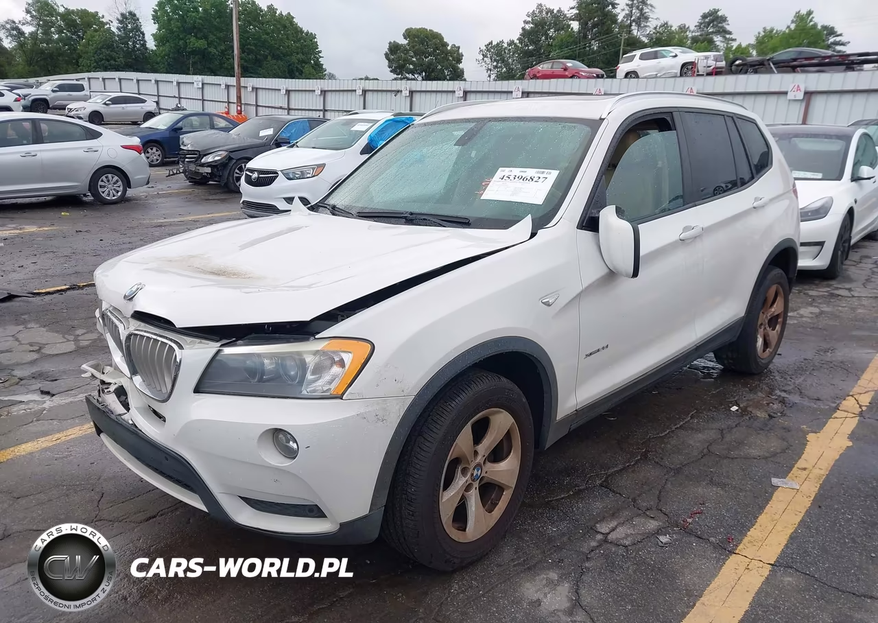 2012 BMW X3 xDrive28I VIN:5UXWX5C51CL725540 - 2