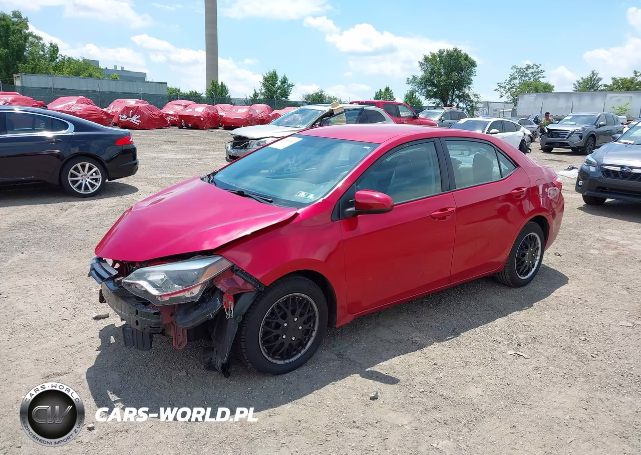 2016 Toyota Corolla Le VIN:5YFBURHE1GP557520 - 2