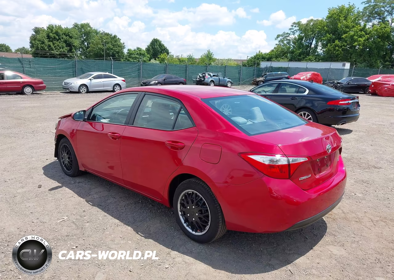 2016 Toyota Corolla Le VIN:5YFBURHE1GP557520 - 3
