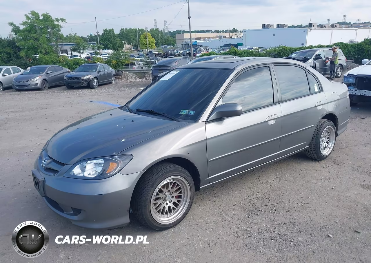 2004 Honda Civic Ex VIN:2HGES26804H568373 - 2