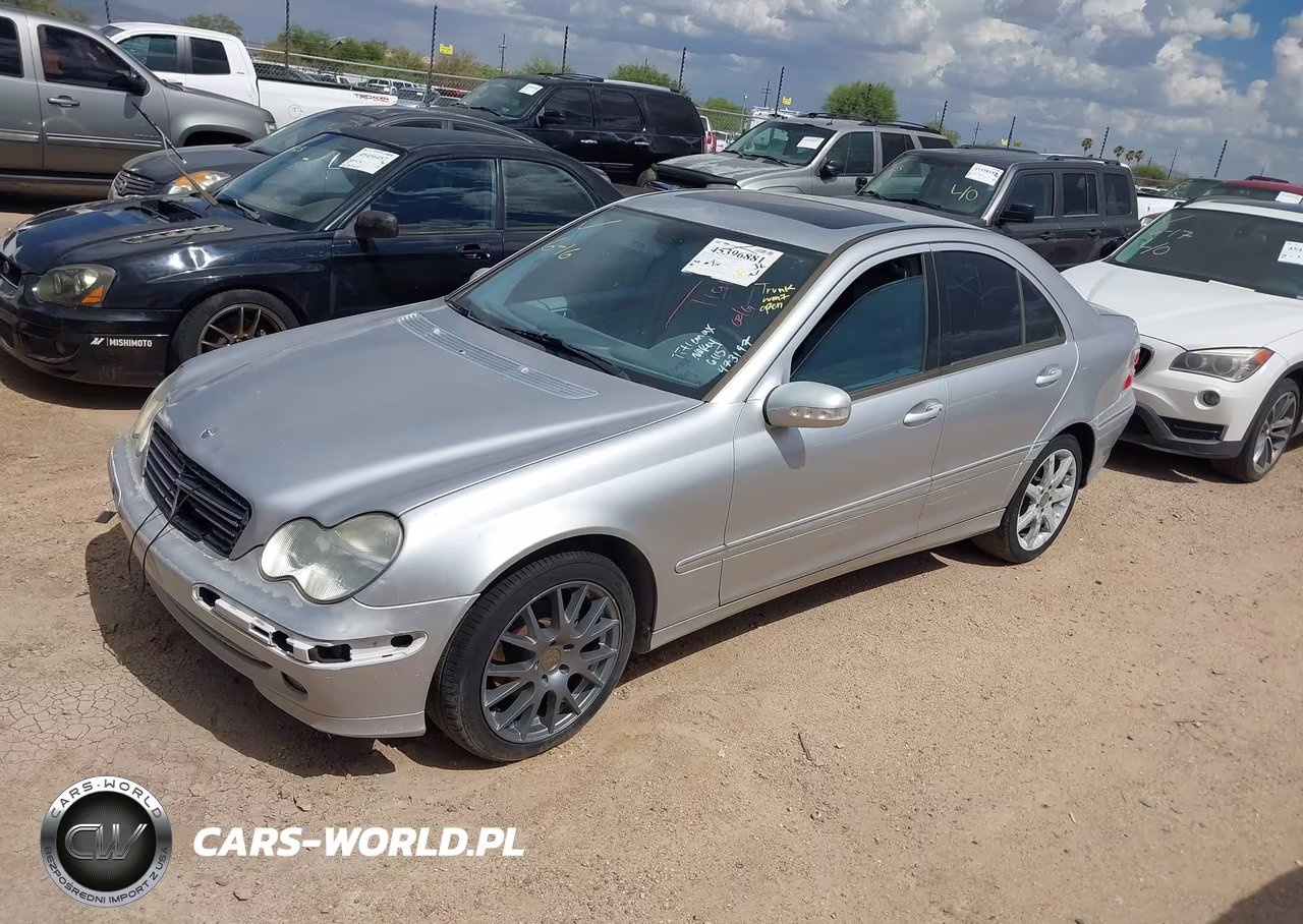 2003 Mercedes-Benz C 230 Kompressor Sport VIN:WDBRF40J33A473197 - 2