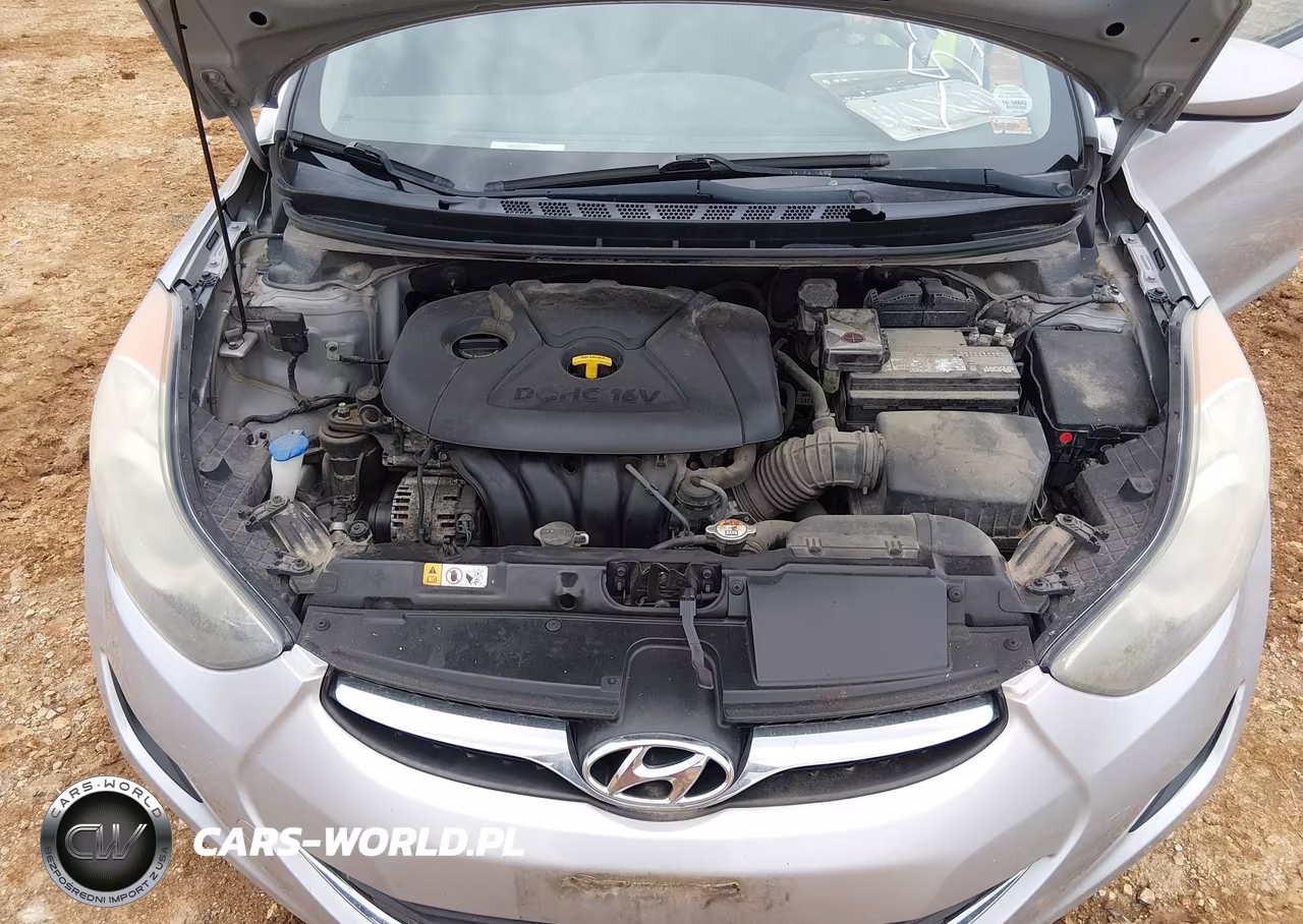 2013 Hyundai Elantra Gls VIN:5NPDH4AEXDH347291 - 10