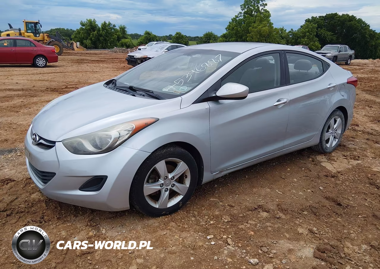 2013 Hyundai Elantra Gls VIN:5NPDH4AEXDH347291 - 2