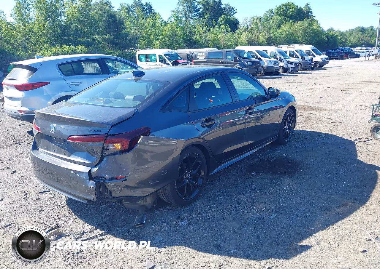2026 Honda Civic Sport VIN:2HGFE2F52TH553616 - 4