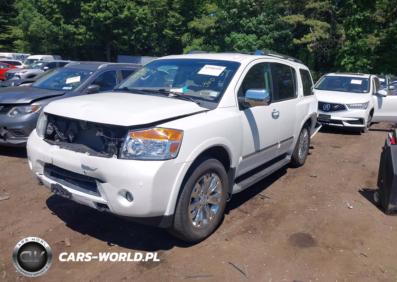 2015 Nissan Armada Platinum VIN:5N1BA0NCXFN621486 - 2