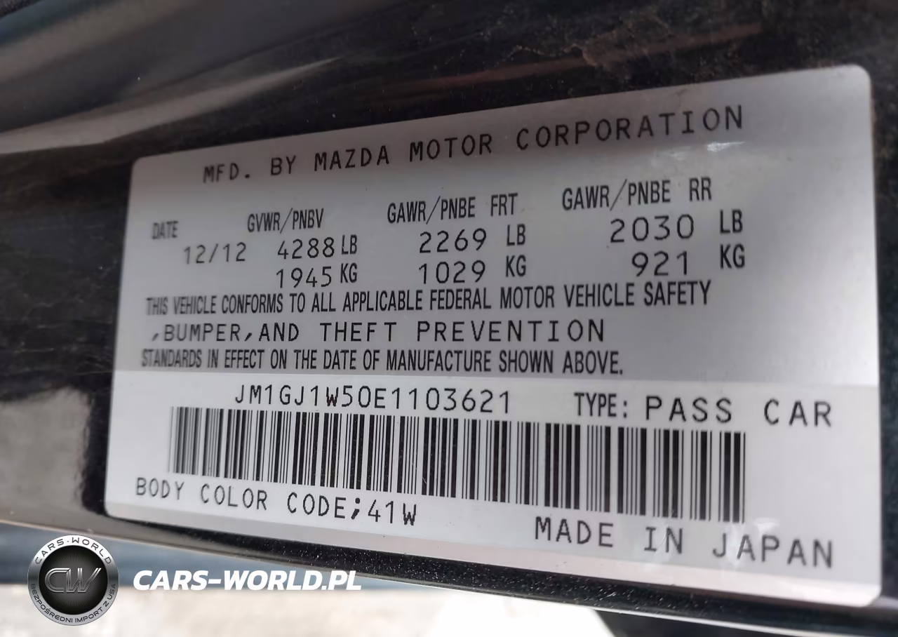 2014 Mazda Mazda6 I Grand Touring VIN:JM1GJ1W50E1103621 - 9