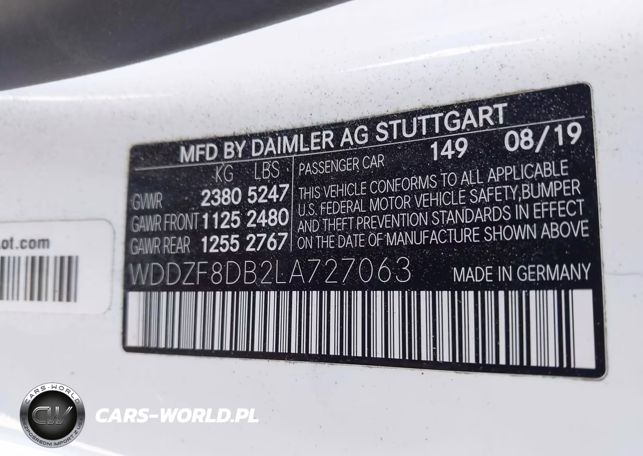 2020 Mercedes-Benz E 350 VIN:WDDZF8DB2LA727063 - 9