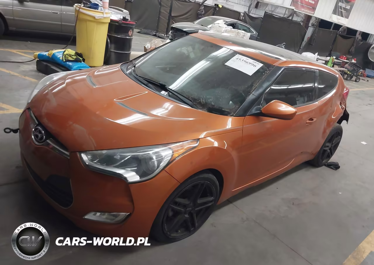 2013 Hyundai Veloster Base W-Black VIN:KMHTC6AD0DU107729 - 2