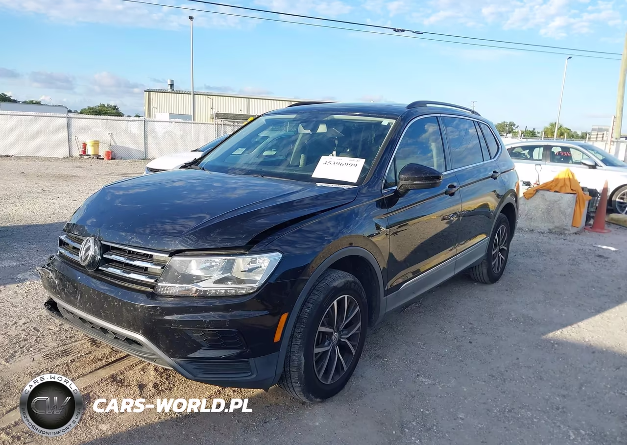 2020 Volkswagen Tiguan 2.0T Se-2.0T Se R-Line Black-2.0T Sel VIN:3VV2B7AX7LM024578 - 2