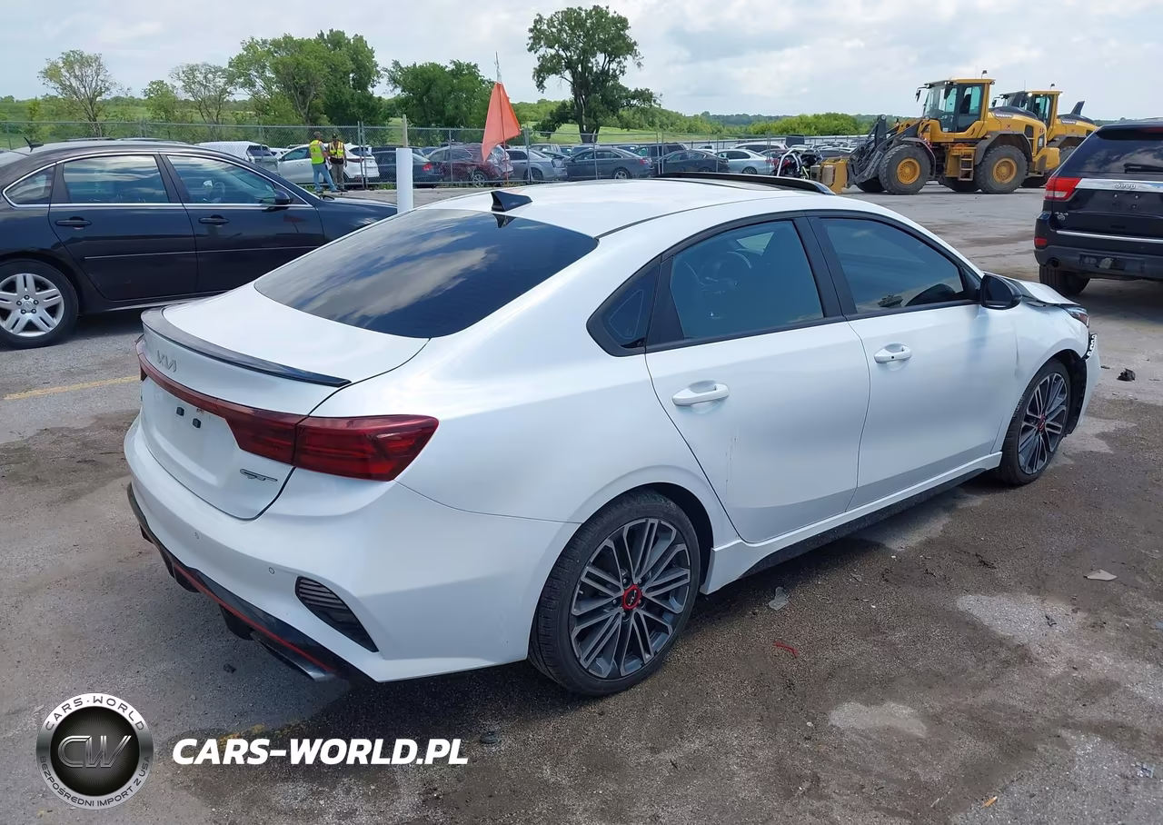 2022 Kia Forte Gt Manual VIN:3KPF44AC7NE424806 - 4