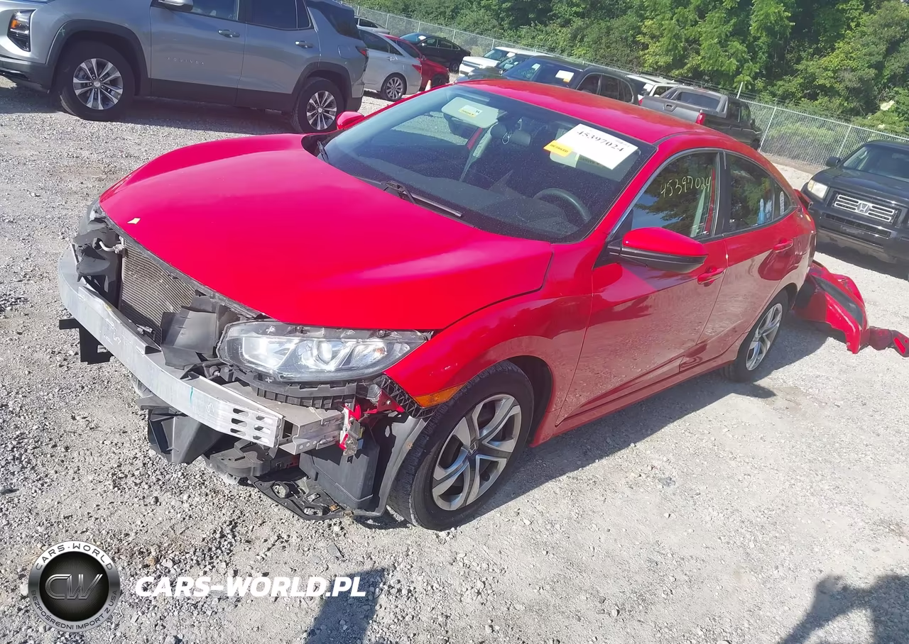 2016 Honda Civic Lx VIN:2HGFC2F59GH536579 - 2
