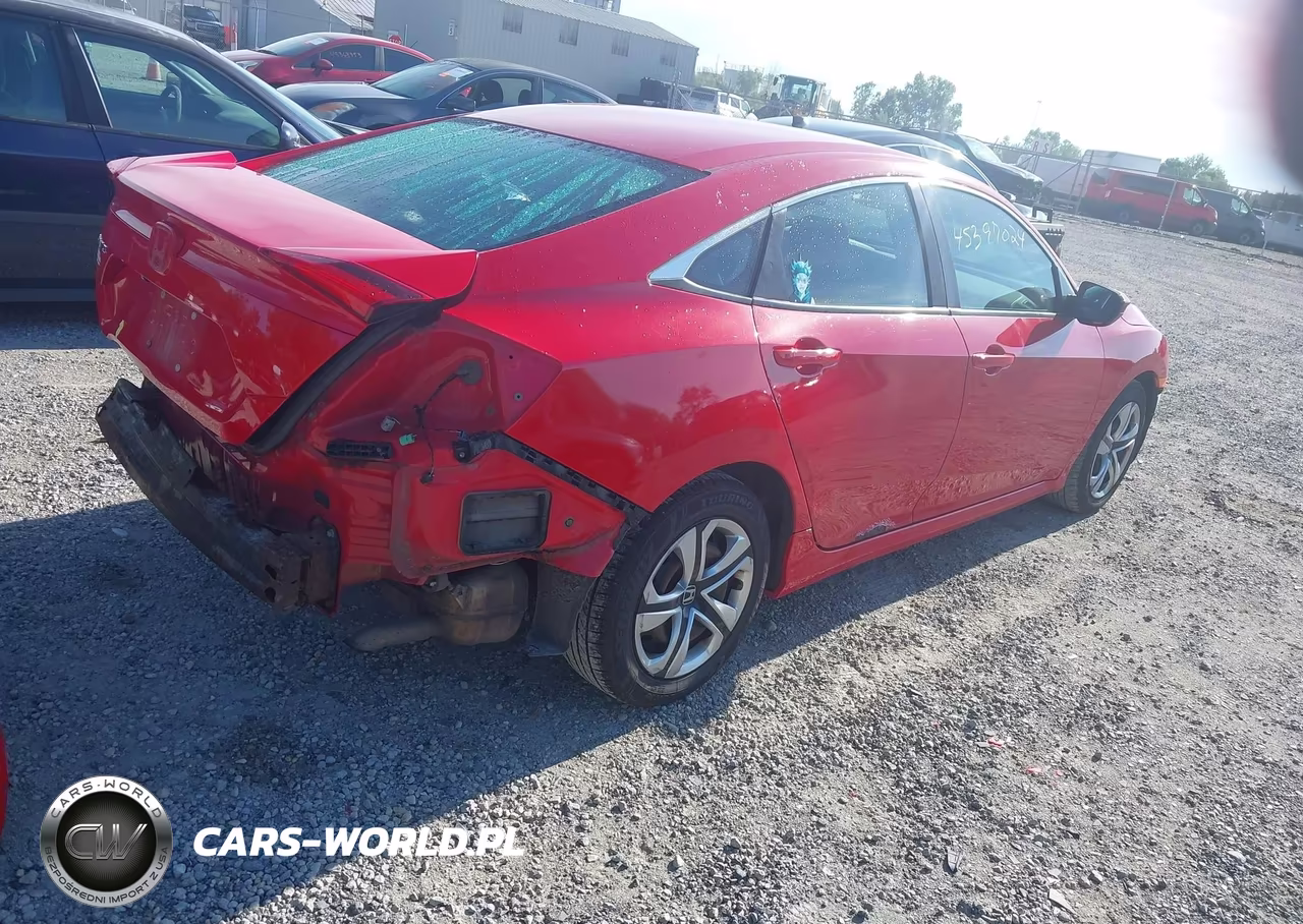 2016 Honda Civic Lx VIN:2HGFC2F59GH536579 - 4