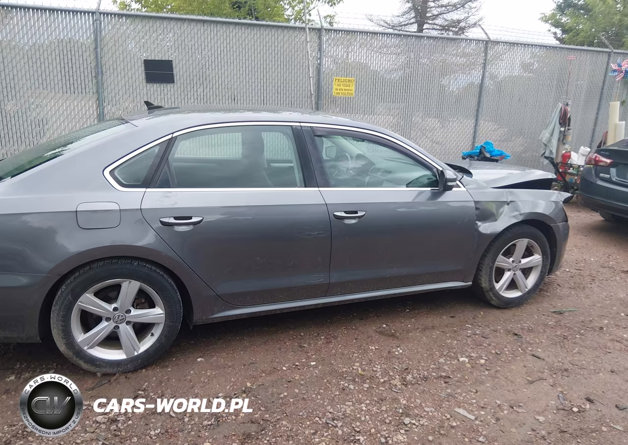 2013 Volkswagen Passat 2.5L Se VIN:1VWBP7A31DC100972 - 14