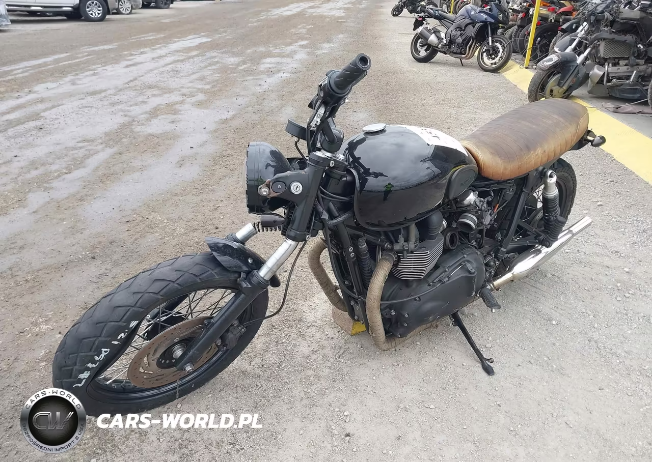 2015 Triumph Motorcycle Bonneville T100 VIN:SMT910K12FT667722 - 2