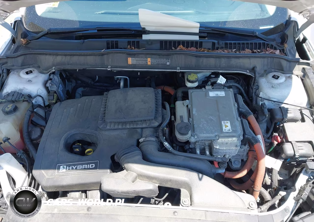 2016 Ford Fusion Hybrid Titanium VIN:3FA6P0RU2GR377618 - 10