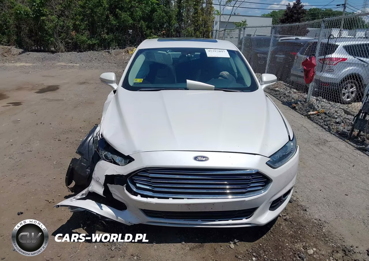 2016 Ford Fusion Hybrid Titanium VIN:3FA6P0RU2GR377618 - 12