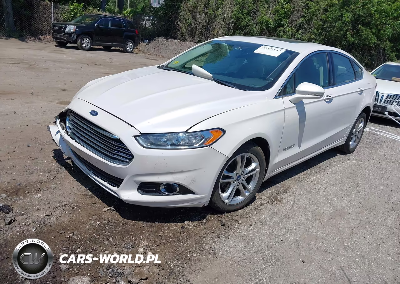 2016 Ford Fusion Hybrid Titanium VIN:3FA6P0RU2GR377618 - 2