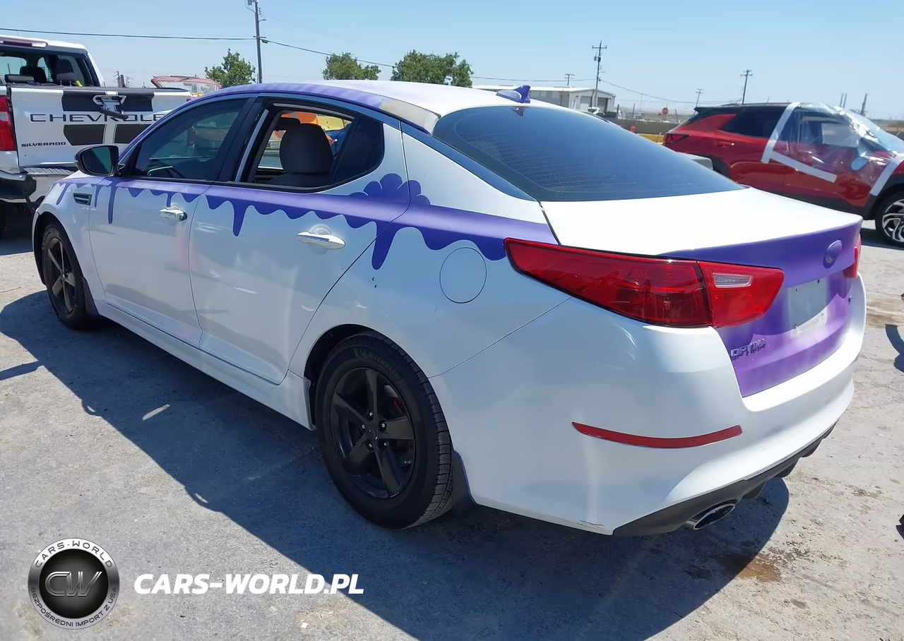 2014 Kia Optima Lx VIN:5XXGM4A79EG332093 - 3