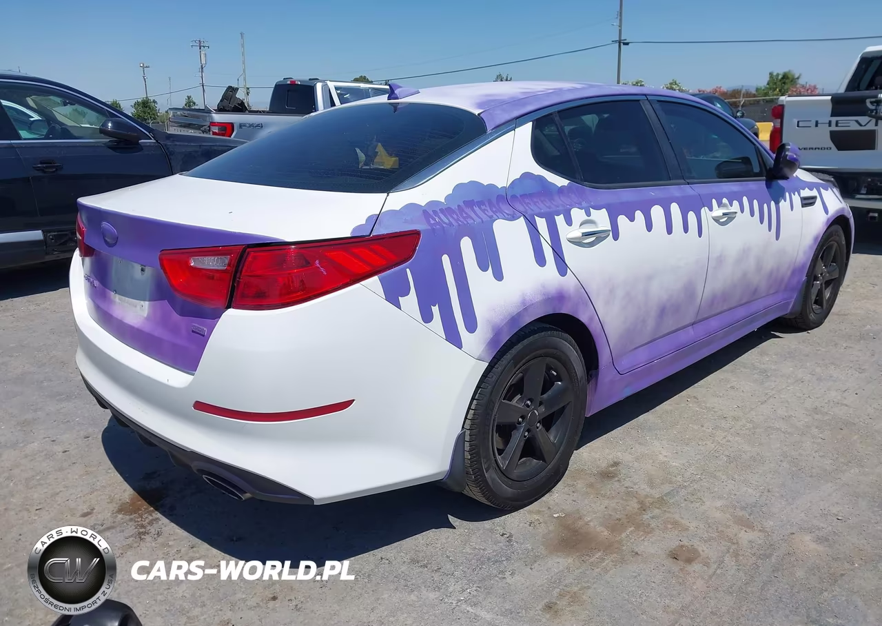 2014 Kia Optima Lx VIN:5XXGM4A79EG332093 - 4