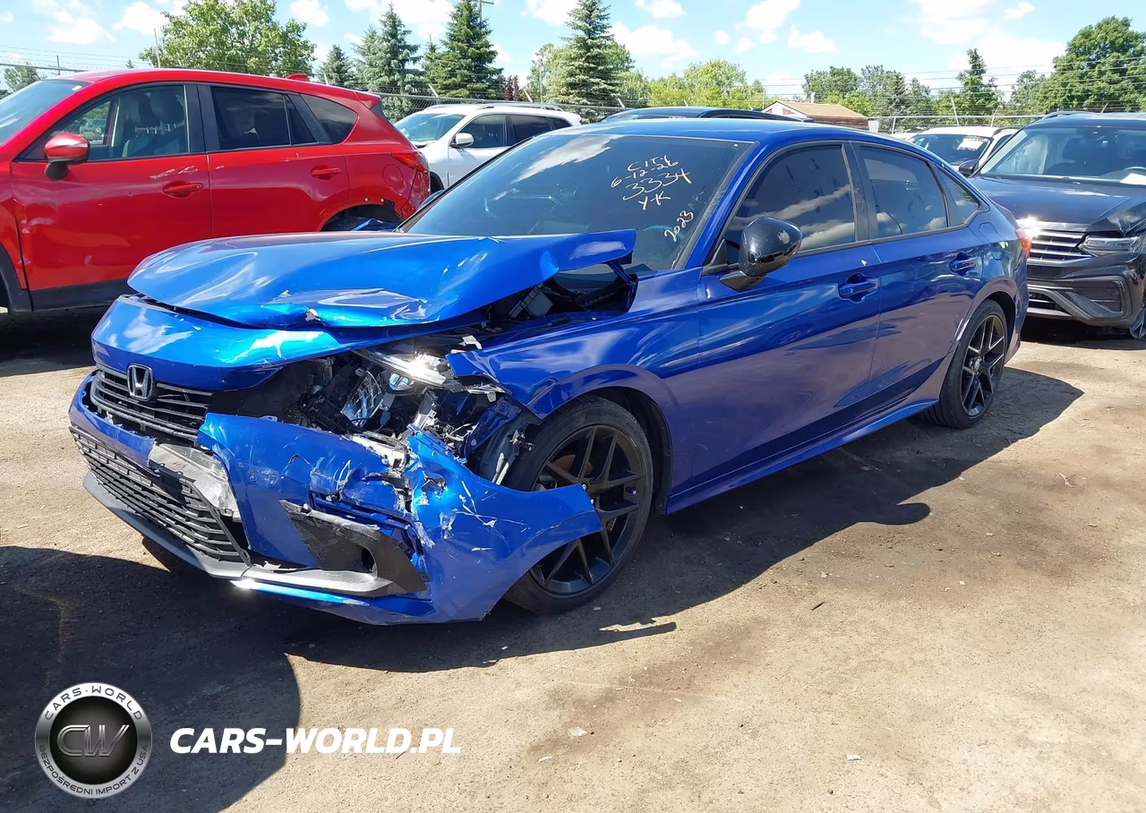 2023 Honda Civic Sport VIN:2HGFE2F54PH513334 - 2