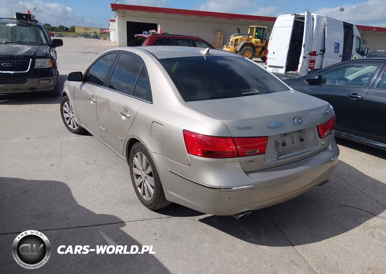 2009 Hyundai Sonata Limited V6 VIN:5NPEU46F99H545661 - 3
