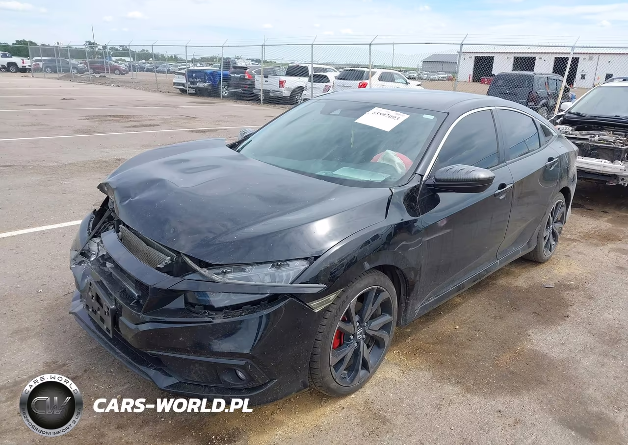 2019 Honda Civic Sport VIN:2HGFC2F84KH514685 - 2