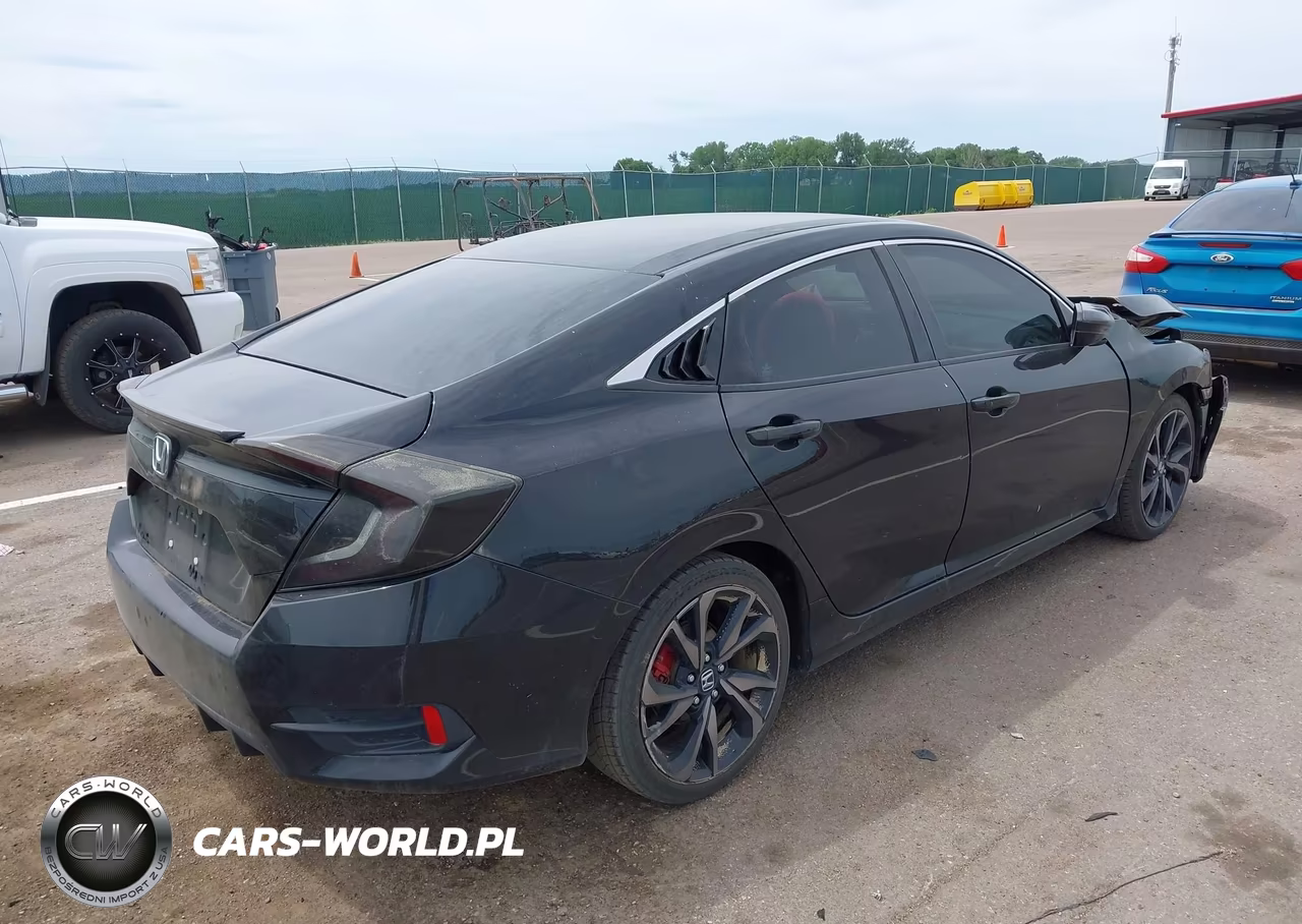2019 Honda Civic Sport VIN:2HGFC2F84KH514685 - 4
