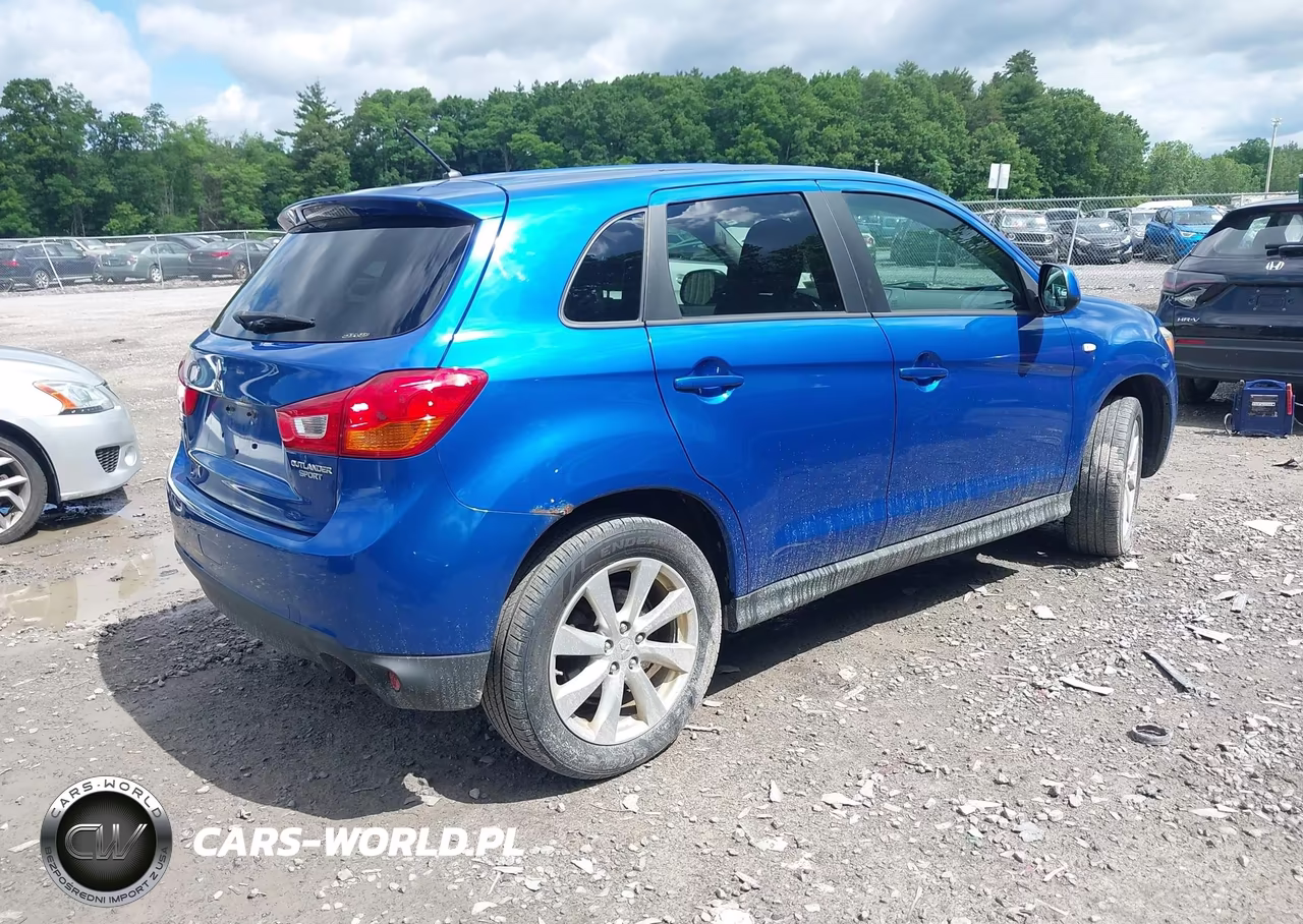 2015 Mitsubishi Outlander Sport Es VIN:4A4AR3AU1FE007914 - 4