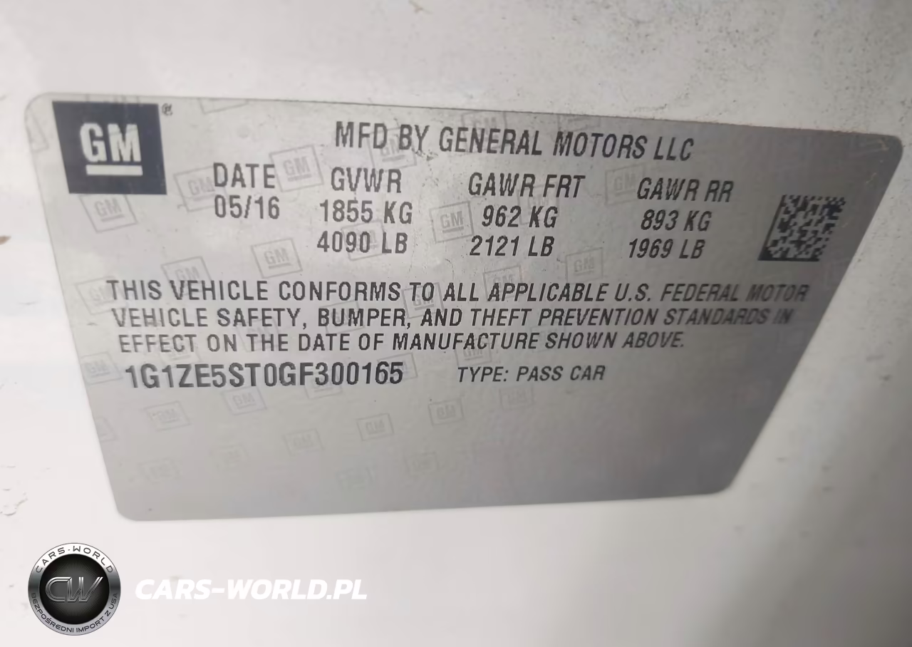 2016 Chevrolet Malibu 1Lt VIN:1G1ZE5ST0GF300165 - 9