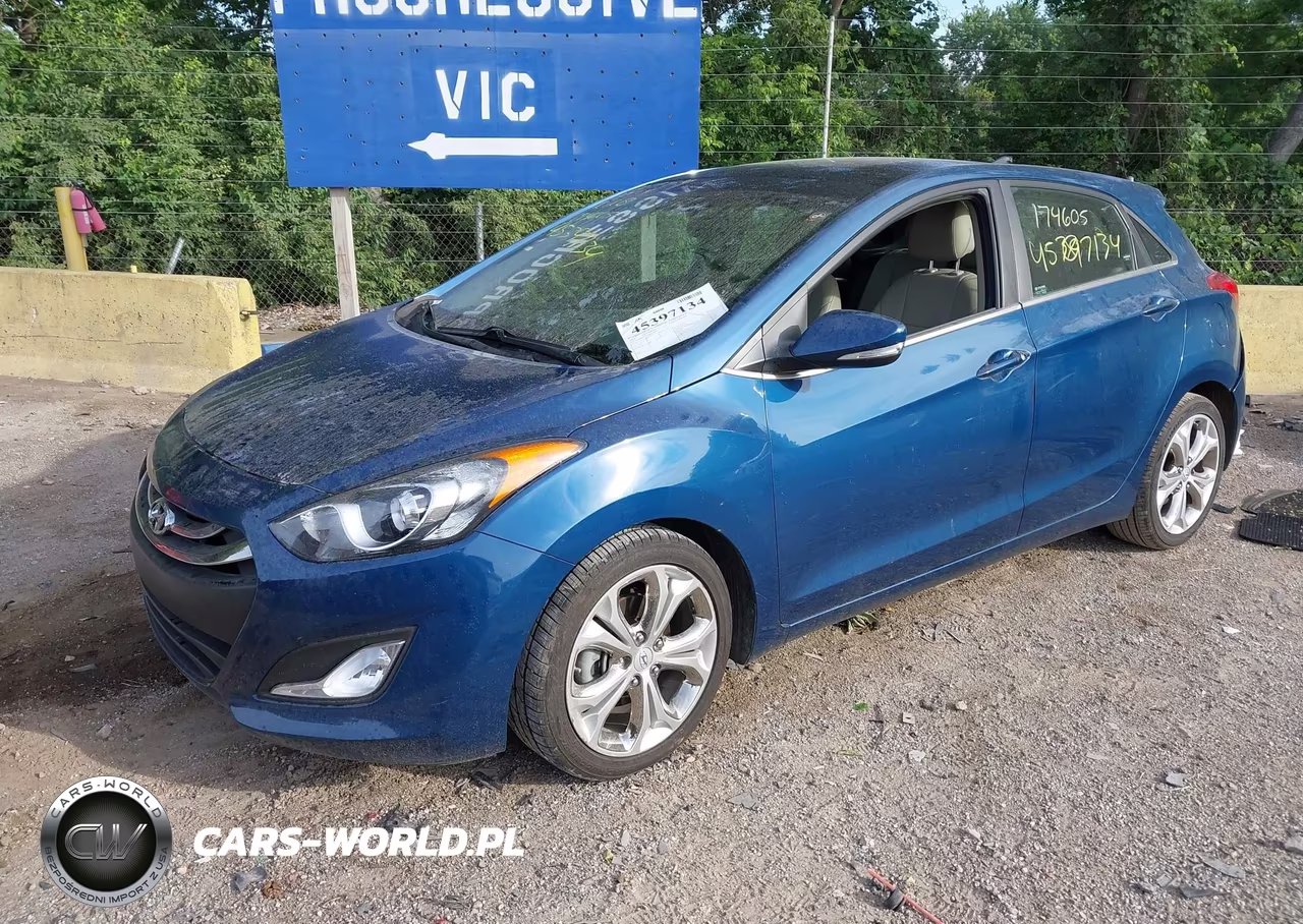 2014 Hyundai Elantra Gt VIN:KMHD35LH9EU174605 - 2