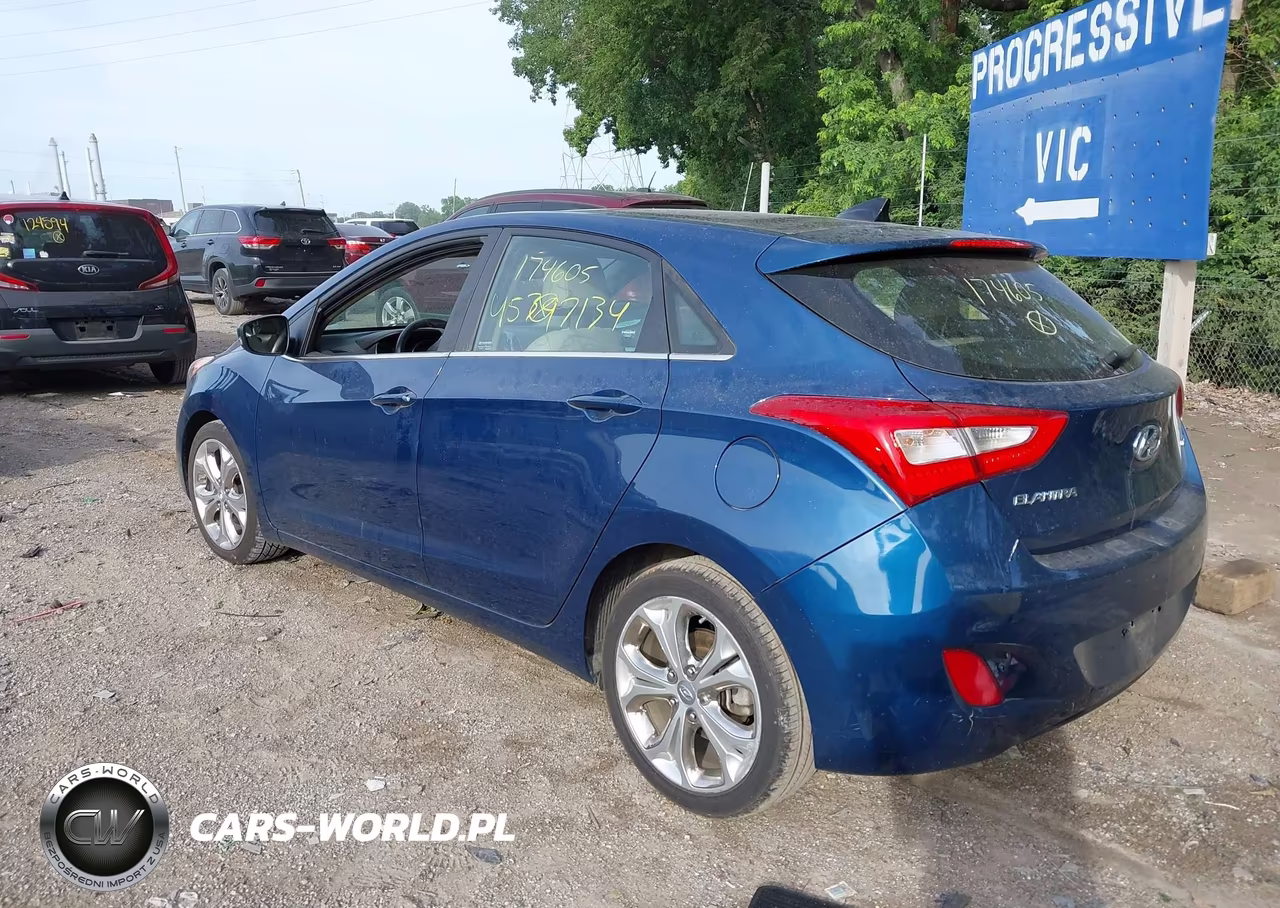 2014 Hyundai Elantra Gt VIN:KMHD35LH9EU174605 - 3