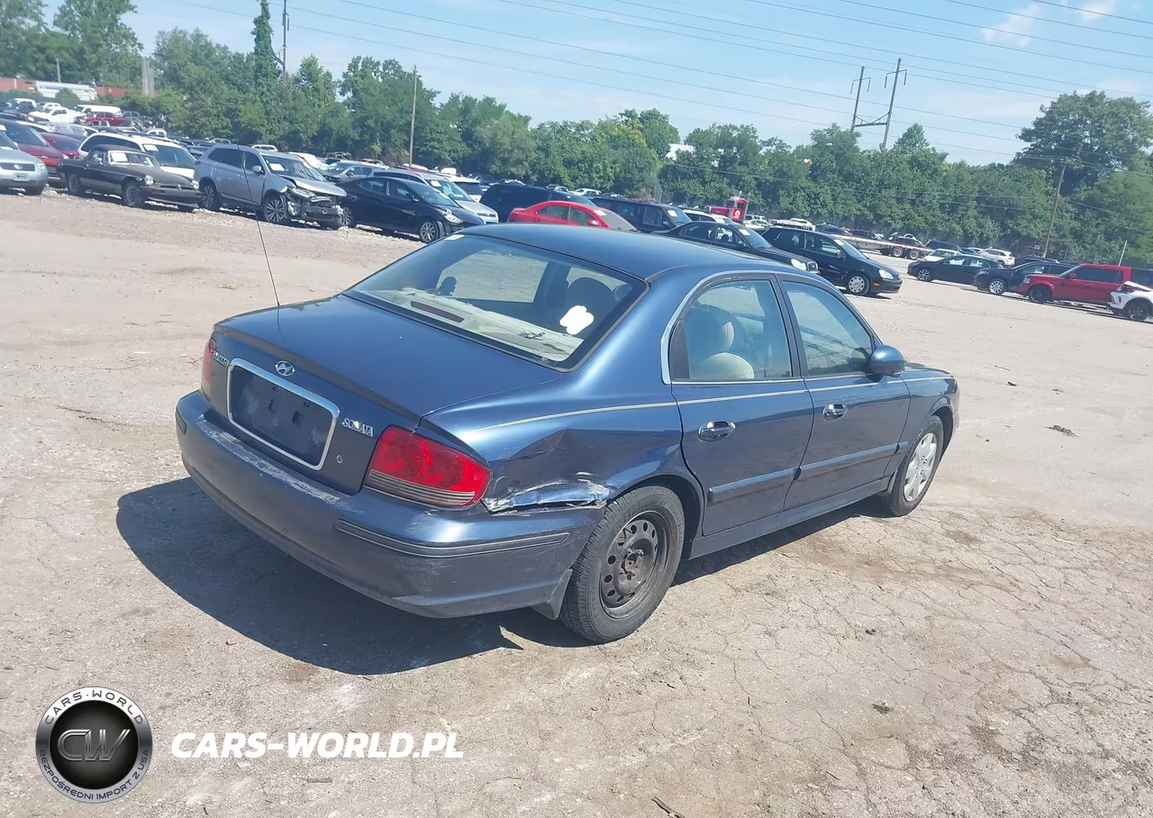 2005 Hyundai Sonata Gl VIN:KMHWF25S15A176163 - 4