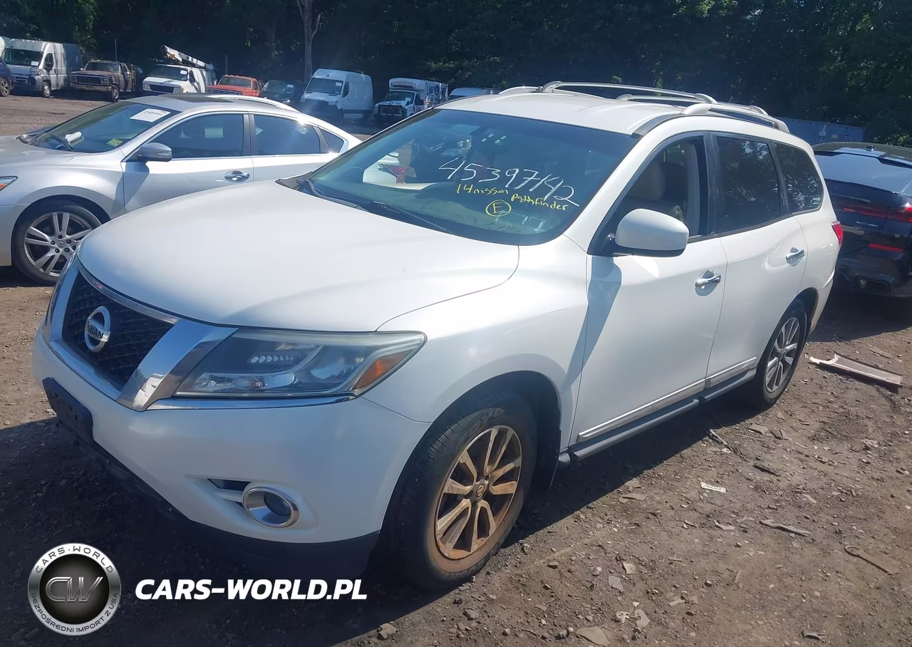 2014 Nissan Pathfinder Sl VIN:5N1AR2MM2EC686756 - 2