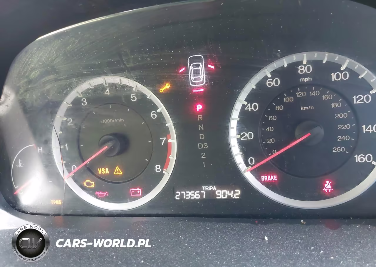 2008 Honda Accord 2.4 Lx VIN:1HGCP26368A098366 - 7