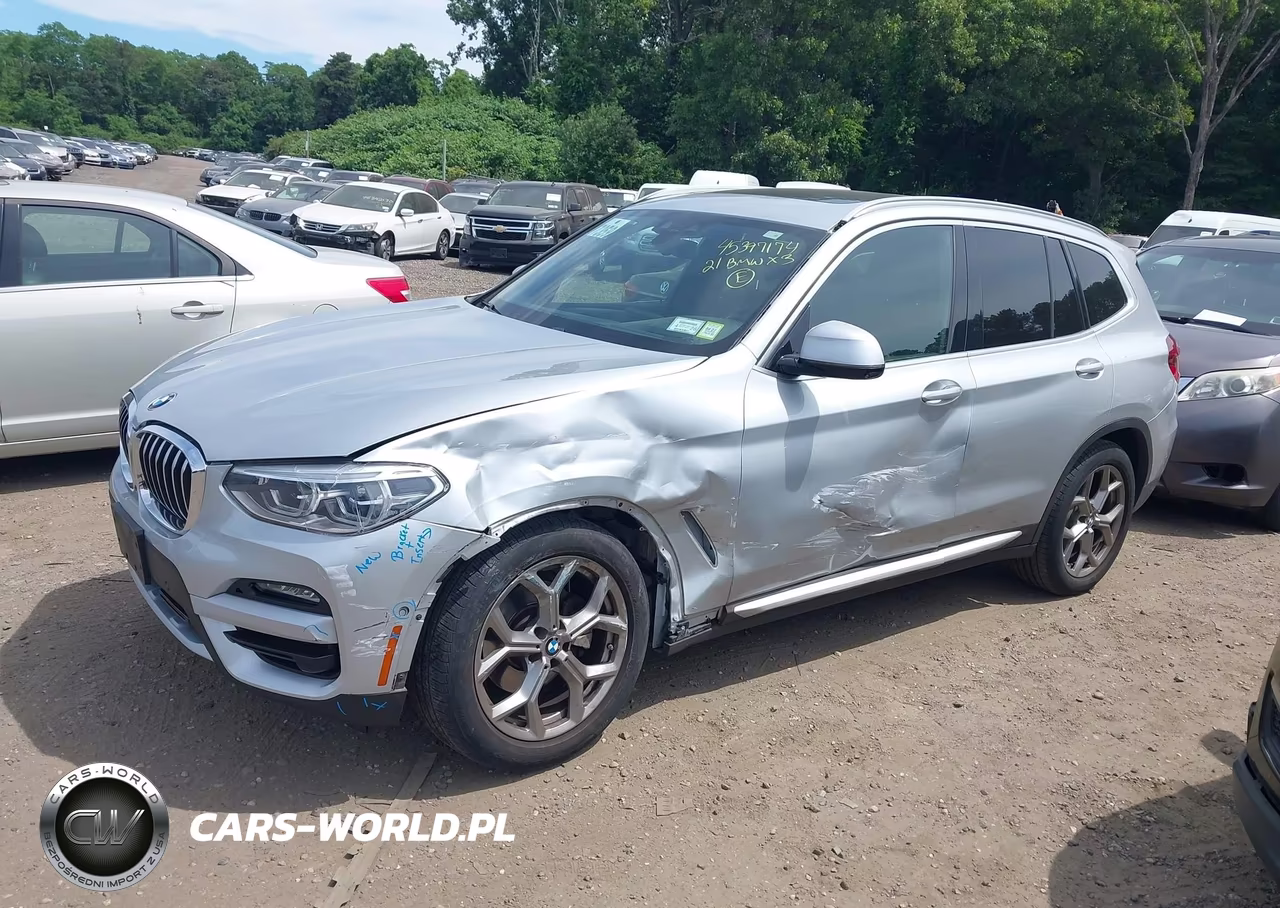 2021 BMW X3 xDrive30I VIN:5UXTY5C02M9G54256 - 14