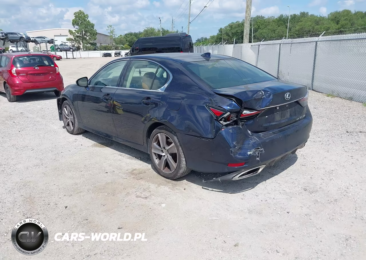 2016 Lexus Gs 350 VIN:JTHCZ1BL1GA001385 - 3