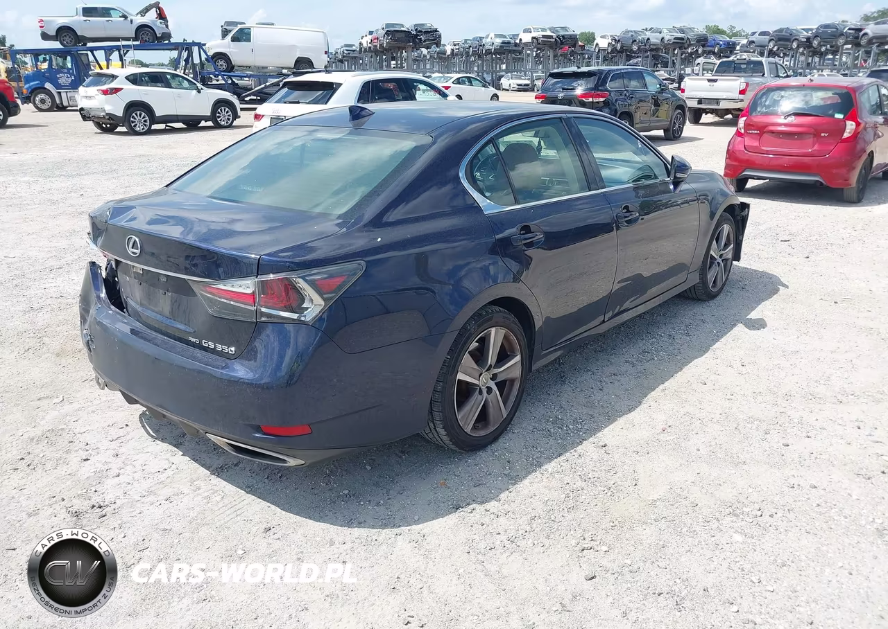 2016 Lexus Gs 350 VIN:JTHCZ1BL1GA001385 - 4