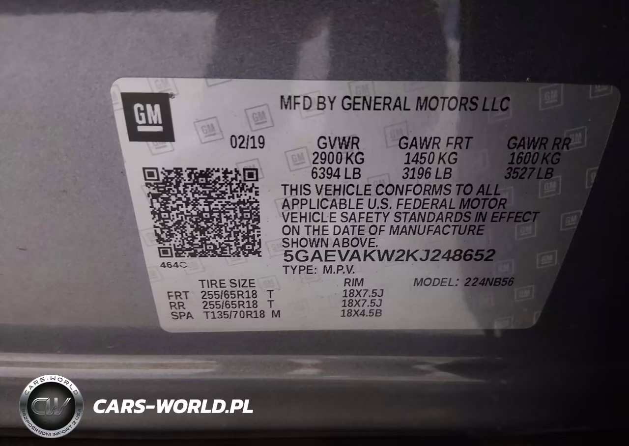 2019 Buick Enclave Awd Essence VIN:5GAEVAKW2KJ248652 - 9