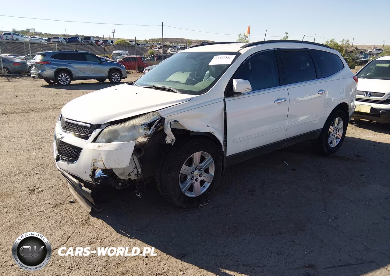 2012 Chevrolet Traverse Lt W-2Lt VIN:1GNKVJED5CJ326460 - 2