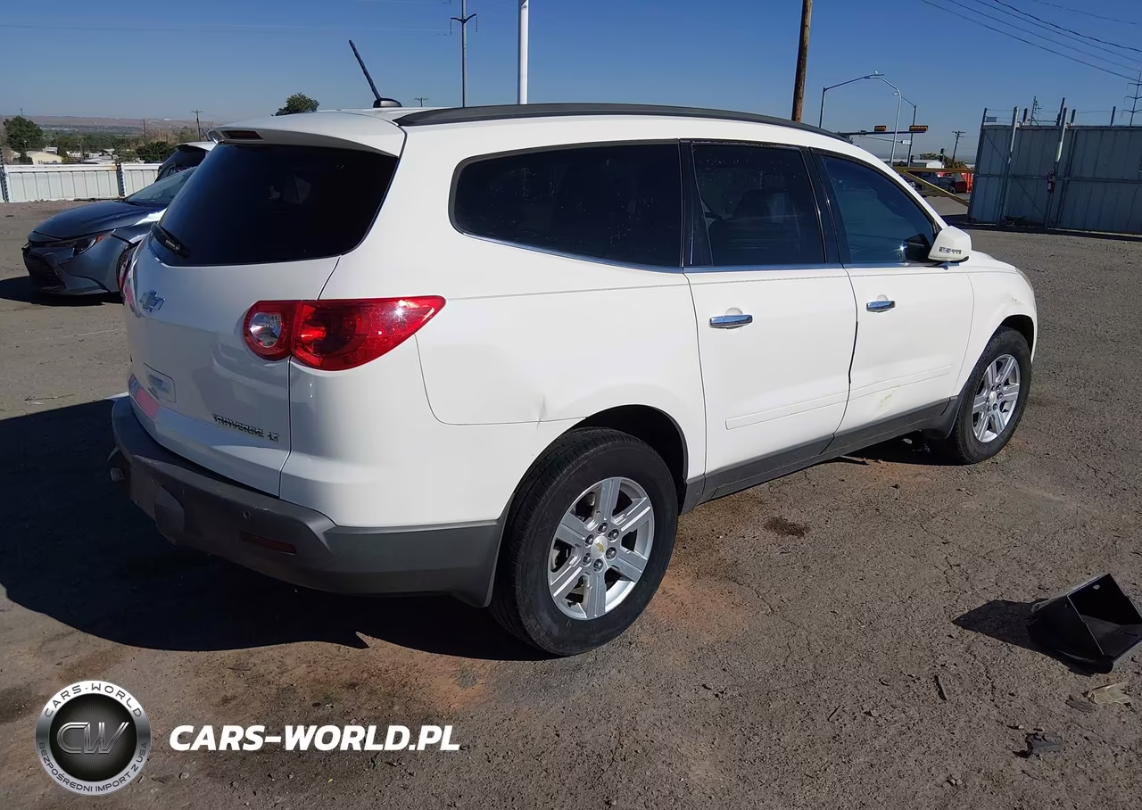 2012 Chevrolet Traverse Lt W-2Lt VIN:1GNKVJED5CJ326460 - 4