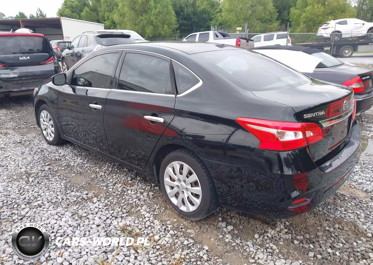 2017 Nissan Sentra Sv VIN:3N1AB7AP2HY266904 - 3