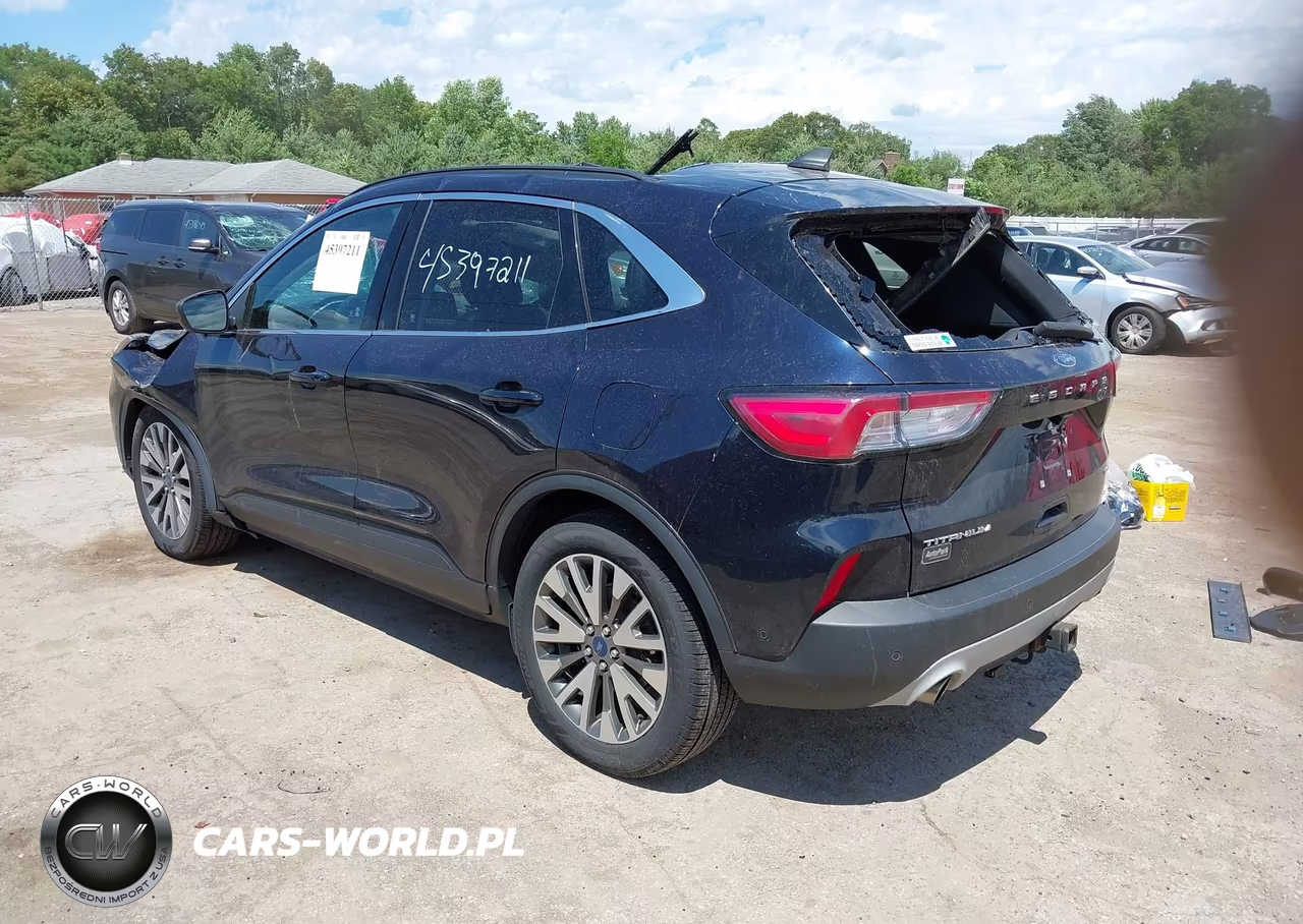2021 Ford Escape Titanium VIN:1FMCU9J96MUA54867 - 3
