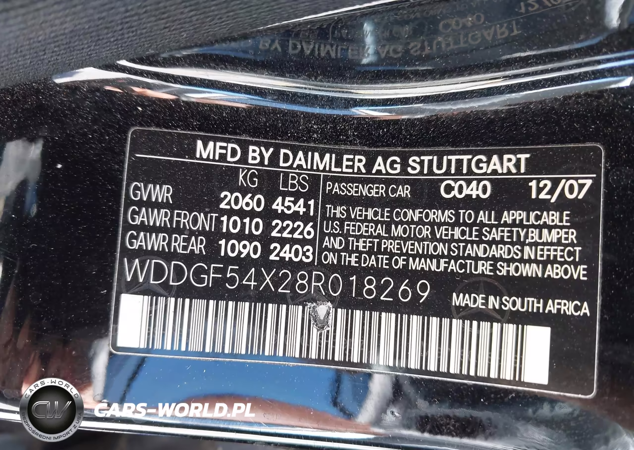 2008 Mercedes-Benz C 300 Luxury-Sport VIN:WDDGF54X28R018269 - 9