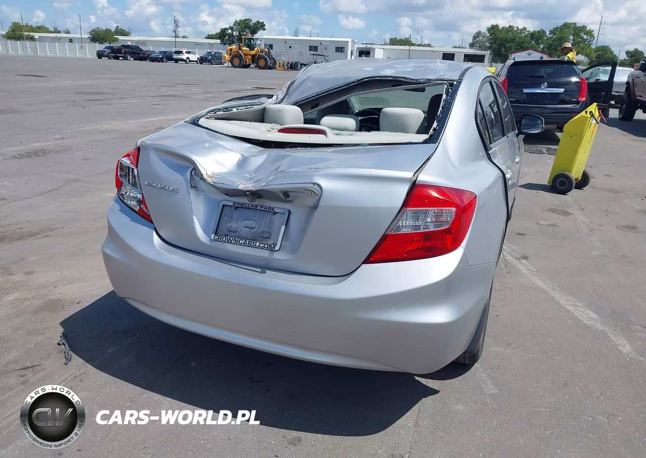 2012 Honda Civic Ex VIN:19XFB2F88CE046524 - 4